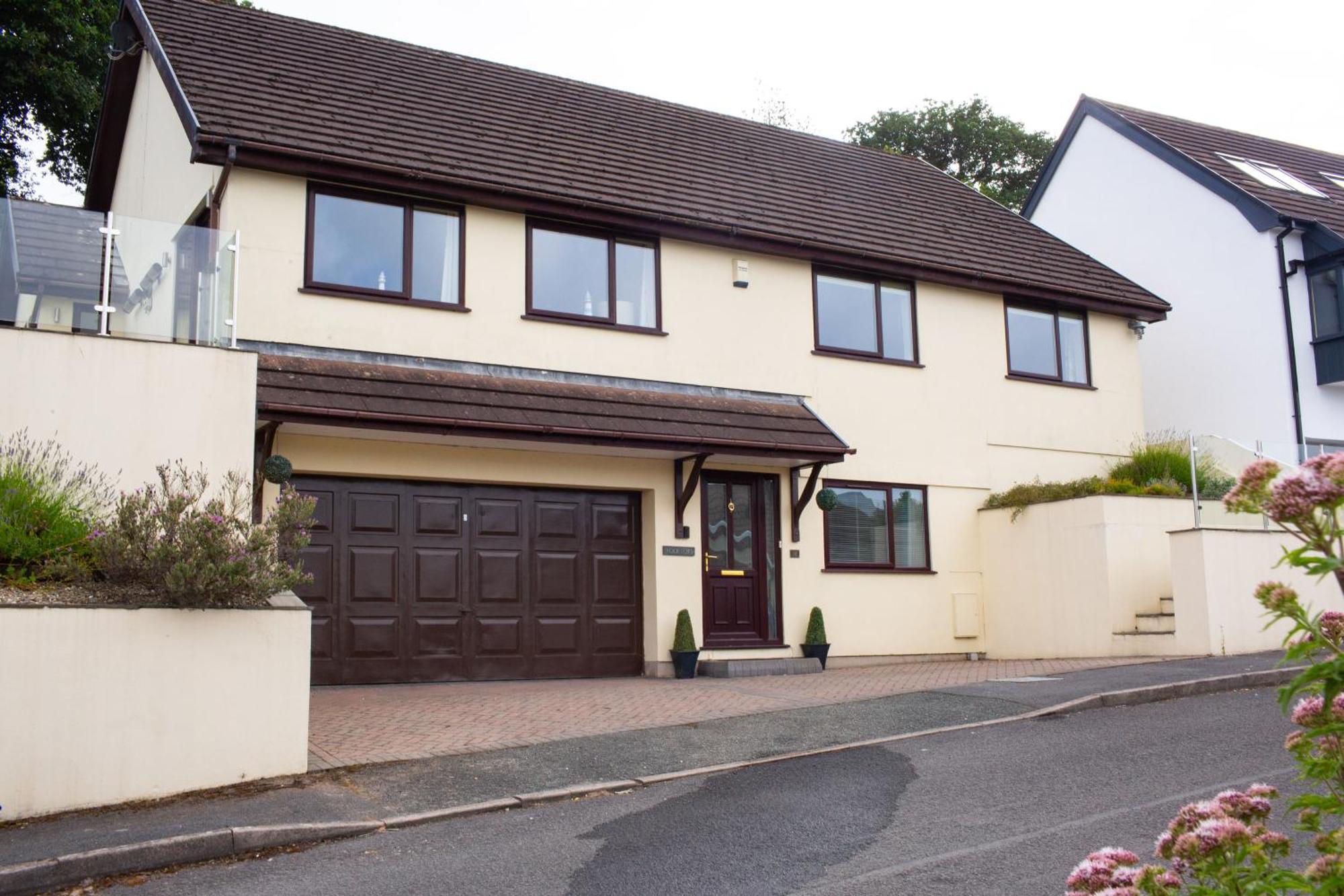 Vila Rooftops - Sea Views Hot Tub Close To Beach Saundersfoot Exteriér fotografie